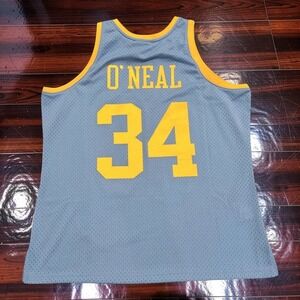 Mitchell & Ness Shaquille O'Neal #34 MPLS Lakers Swingman Jersey Mens XL NWT